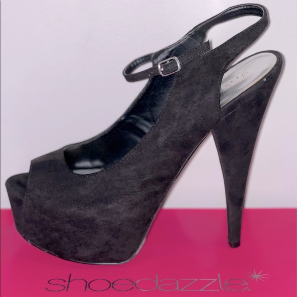Peep Toe Slingback - Picture 1 of 6